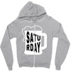 Saturday Beer Zipper Hoodie