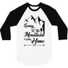 Going To The Mountains Is Going Home 3/4 Sleeve Shirt