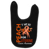 I Wear Peach For Uterine Cancer Awareness Baby Bibs
