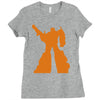 transformers optimus prime Ladies Fitted T-Shirt