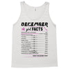 December Girl Facts Sagittarius Tank Top