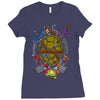 tmnt Ladies Fitted T-Shirt