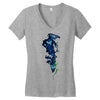 break free Women's V-Neck T-Shirt