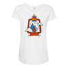 camping (2) Maternity Scoop Neck T-shirt