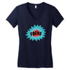 focus Women's V-Neck T-Shirt