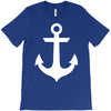 anchor black sailor vintage style navy nautical T-Shirt