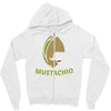 mustachio Zipper Hoodie
