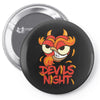 devils night Pin-back button