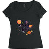 Milky Way Women's Triblend Scoop T-shirt