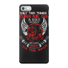 biker funny iPhone 7 Case