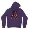 star spangled hammered Hoodie