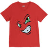 angry cartoon face V-Neck Tee