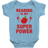 Reading Is My Superpower Baby Bodysuit