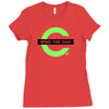 mind the gap kcco keep calm and chive on the chive Ladies Fitted T-Shirt