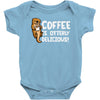 otter coffee Baby Onesie