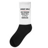 August Girls Socks