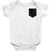 Free Birds Pocket Baby Bodysuit