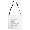 a litle life book Adjustable Strap Totes