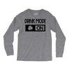 drink mode on Long Sleeve Shirts