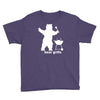 bear grills bbq funny Youth Tee