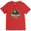 sasquatch hunter V-Neck Tee
