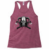 viking skull Racerback Tank