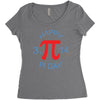happy pi day Women's Triblend Scoop T-shirt