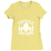 gravity chamber Ladies Fitted T-Shirt