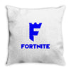 fortnite logo Throw Pillow