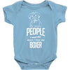 The More People I Meet The More I Love My Boxer Gifts Baby Onesie