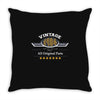 vintage genuine 1984 series all original parts Throw Pillow