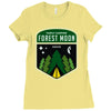 forest moon Ladies Fitted T-Shirt