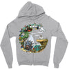 ghibli tribute Zipper Hoodie
