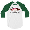 November Peeking Out Baby Girl 3/4 Sleeve Shirt