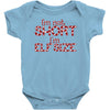 i'm not short i'm elf size Baby Onesie