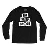 v5 eat sleep shoot Long Sleeve Shirts