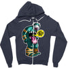 my whole body wants tacos Zipper Hoodie
