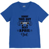 sorry this guy is already taken by a super sexy  april girl V-Neck Tee