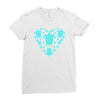 sea turtle sea life Ladies Fitted T-Shirt
