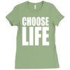 choose life Ladies Fitted T-Shirt