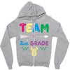 team 2nd grade Zipper Hoodie