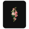 breast cancer flowers Mousepad