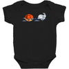 the hare and the shell Baby Bodysuit