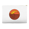 sunset circle Accessory Pouches