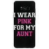 i wear pink for my aunt breast cancer Samsung Galaxy S8