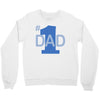 1 dad (2) Crewneck Sweatshirt