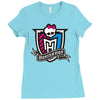 monster high color shield   copy Ladies Fitted T-Shirt
