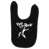 vive le rock! little richard black Baby Bibs