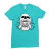 skull gamer 2 Ladies Fitted T-Shirt