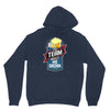 drinking beer Unisex Hoodie